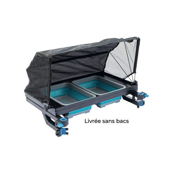 GARBOLINO MULTIGRIP afgeschermd zijblad met opbergdoos zonder poten 60x50cm D25/30/36 - Zijblad