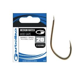 Garbolino 2320BZ haak 14 / MEDIUM MATCH / WIDE GAPE