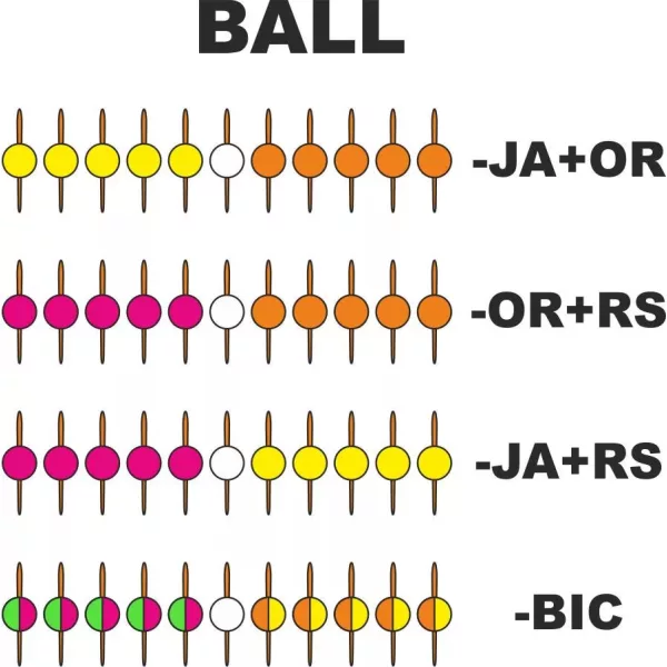 Garbolino - STREAMLINE BALL LINE VISUALIZER - Kleine artikelen - Stopper - Forel rubber stopper