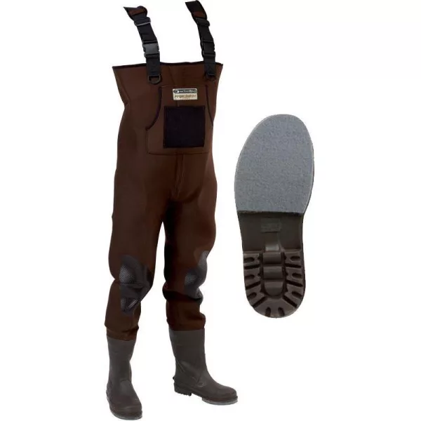 Garbolino - CHEST WADERS NEO PRECISION PRO - MIXED SOLES - Waadbroek - Neopreen laarzen