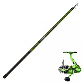 Garbolino Rod Jungle Tele Hengel 3,6m en Molen Set
