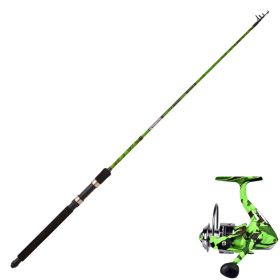 Garbolino Rod Jungle Telespin Hengel 1,8m en Molen Set