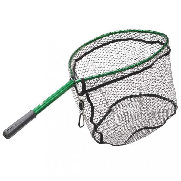 Garbolino - RACKET VASTE HANDGREEP/RACKET + MAGNEET - Schepnetsteel met net - Spinket - Forelschepnet