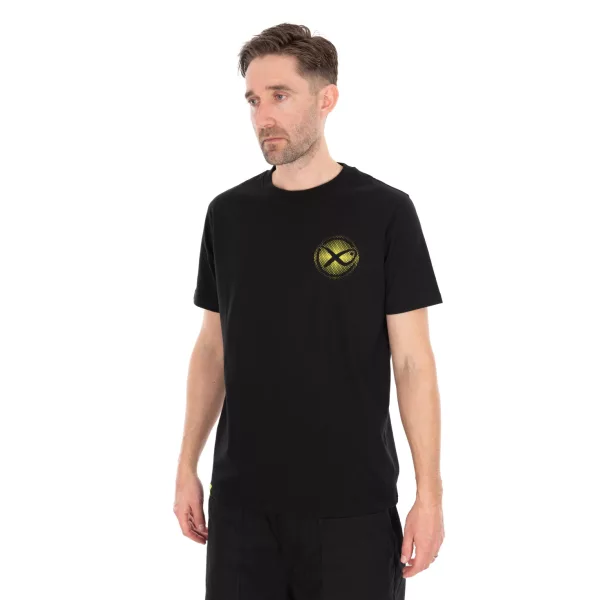 Matrix Large Fade Logo Fekete-Lime Póló 3XL
