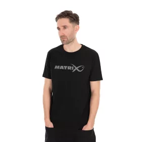 Matrix Large Fade Logo Fekete-Szürke Póló M