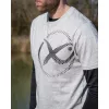Matrix Large Mesh Logo Szürke Póló S