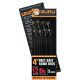 Guru QM1Bait Band Ready Rigs 4 voorgeknoopte haak - 10 cm - 18 QM1 - 6lb - 0,15mm