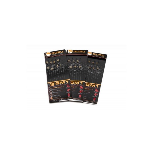 Guru Tackle - 2022- QM1 Bait Bands 10cm 10 (0.22mm) - onderlijn