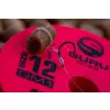 Guru QM1 Bait Bands 12 met oog, weerhaakloze monofilament voorgeknoopte haak 8 stuks