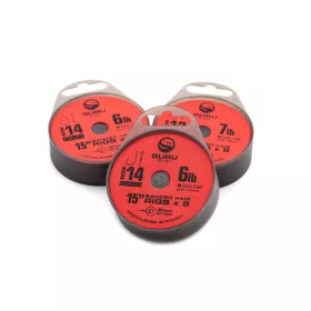   Guru SMWG Bait Bands 14 met oog, weerhaakloze monofilament voorgeknoopte haak 8 stuks