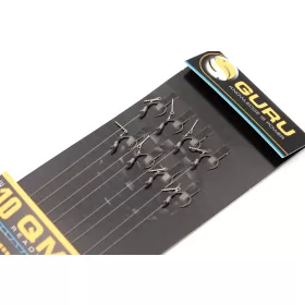   Guru QM1 Bayonet 12 met oog, weerhaakloze monofilament voorgeknoopte haak 8 stuks