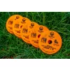 Guru Match Special Rig 10 Haak met weerhaak, met plaatje, monofil voorgeknoopte haak 8 stuks