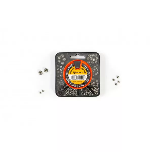 Guru 8 Compartment Non-Toxic Shot Box Schietlood doos