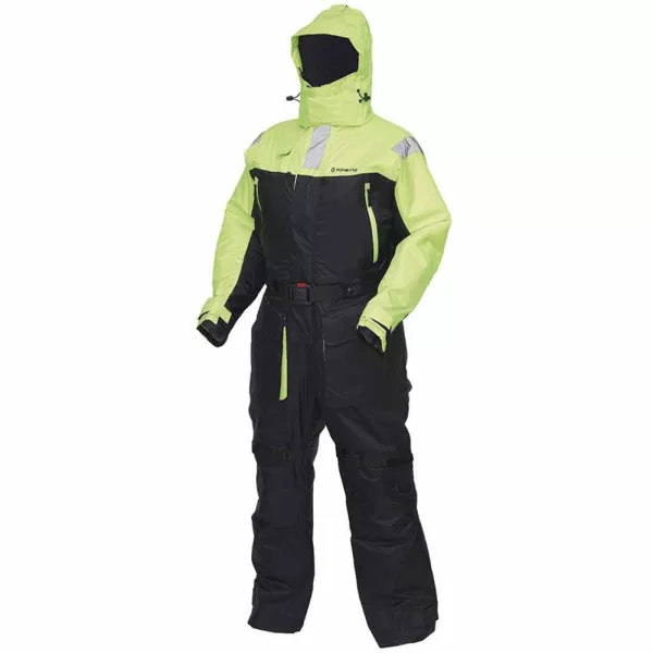 Kinetic Guardian drijfpak Black Lime Thermopak 3XL