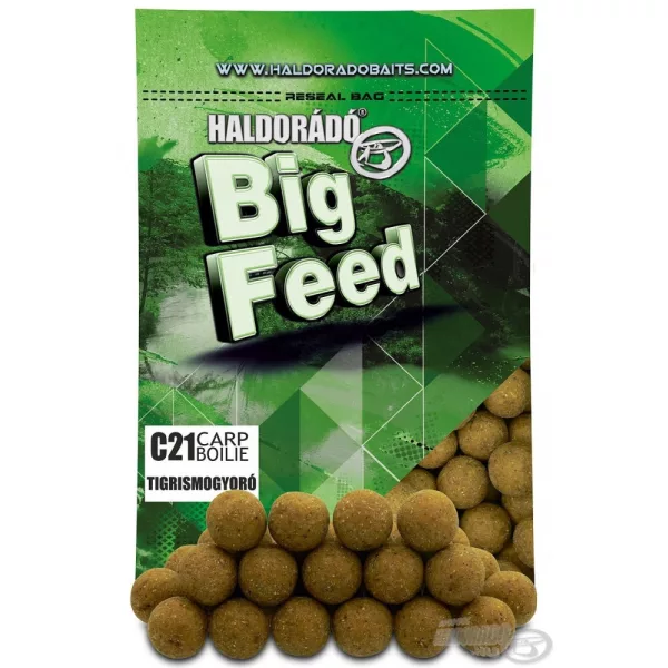 Haldorádó Big Feed - C21 Boilie - Tijgernoot