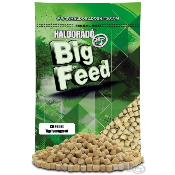 Haldorádó Big Feed - C6 Pellet - Tijgernoot