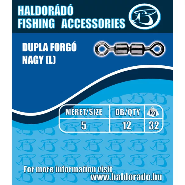 Haldorádó Dubbele wartel groot (L) 5-32kg 12st