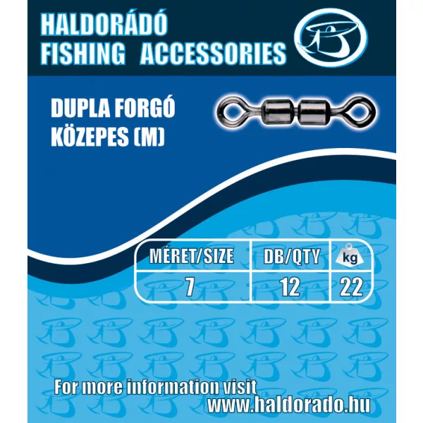 Haldorádó Dubbele wartel middel (M) 7-22kg 12st