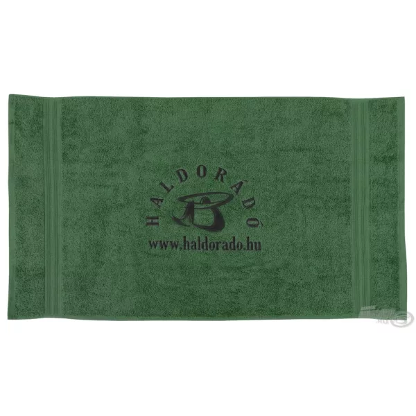 Haldorádó Geborduurde Handdoek Groen
