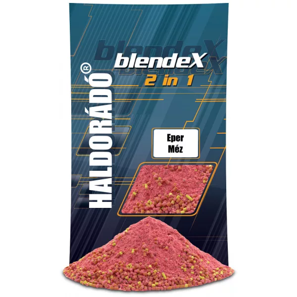 Haldorádó BlendeX 2 in 1 Aardbei-Honing 800gr Voerpellet