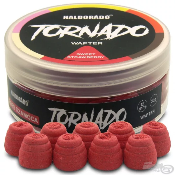 Haldorádó TORNADO Wafter 12 mm - Zoete Aardbei