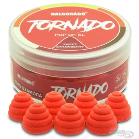 Haldorádó TORNADO Pop Up XL 15 mm - Zoete Aardbei