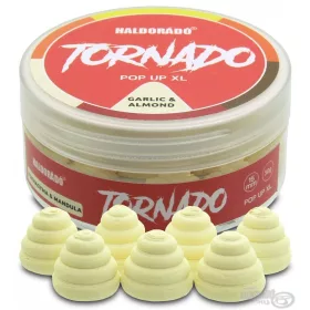 Haldorádó TORNADO Pop Up XL 15 mm - Knoflook & Amandel