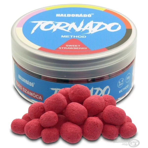 Haldorádó TORNADO Method 6, 8 mm - Zoete Aardbei