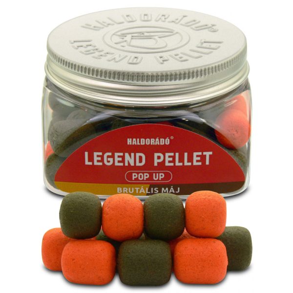 Haldorádó Legend Pellet Pop Up Brutaal Lever 50gr 12-16mm