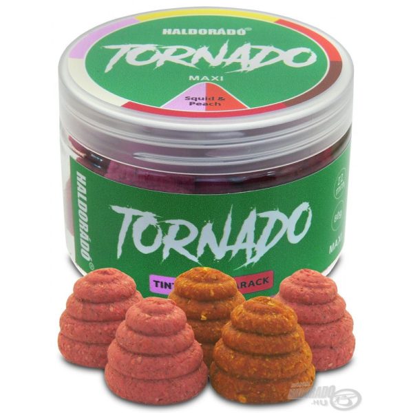 Haldorádó TORNADO MAXI 22 mm - Inktvis & Perzik