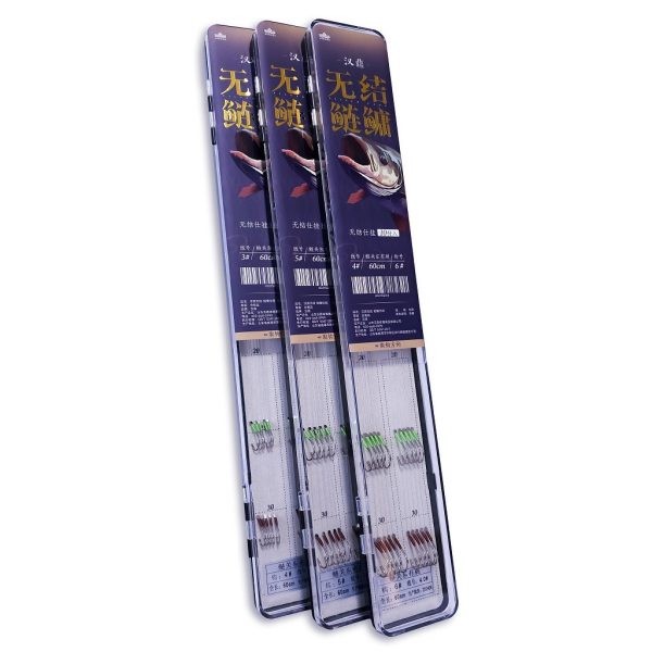 Handing Lapkás, Baardvoorgebonden Dobberhengel Zilverkarperhaak 3 10st