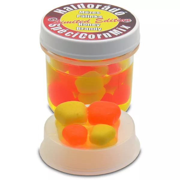 Haldorádó SpéciCorn MIX Limited Edition Honingbrandewijn 16 stuks/potje 10-15mm rubbermaïs