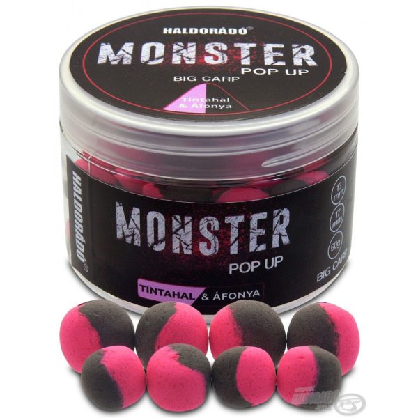 Haldorádó MONSTER Pop Up Big Carp 13, 17 mm - Inktvis & Bosbes