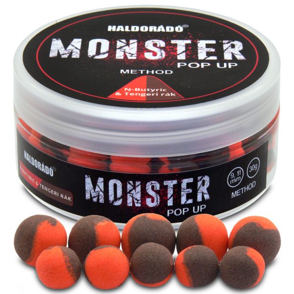 Haldorádó Monster Pop Up Method Boterzuur-Zeekreeft 30gr 9-11mm