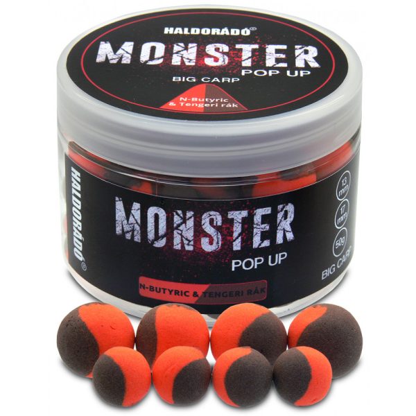 Haldorádó Monster Pop Up Big Carp Boterzuur-Zeekreeft 50gr 13-17mm