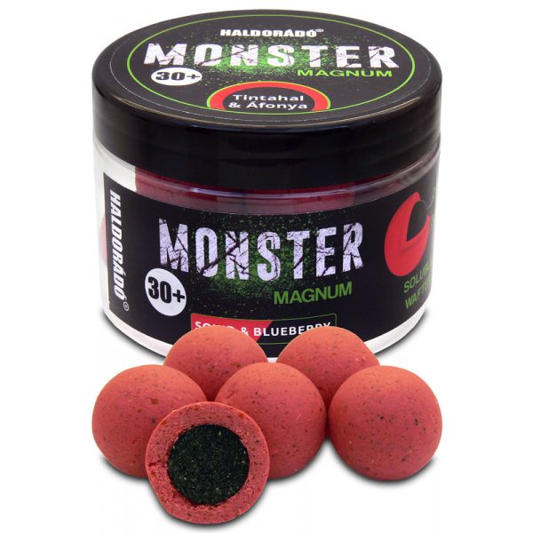 Haldorádó Monster Magnum Inktvis-Bosbes 200gr 30mm Zinkend Haakaas