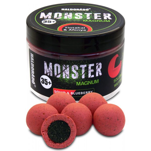 Haldorádó Monster Magnum Inktvis-Bosbes 200gr 35mm Zinkend Haakaas