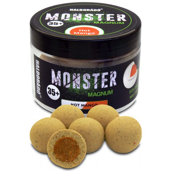 Haldorádó Monster Magnum Hot Mango 200gr 35mm Zinkend Haakaas