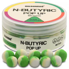   Haldorádó N-Butyric Pop Up Method Boterzuur-Knoflook 30gr 9-11mm