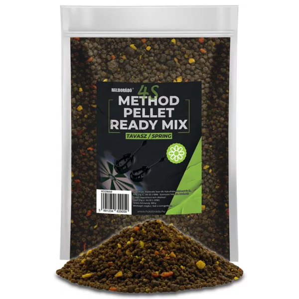 Haldorádó 4S Method Pellet Ready Mix Lente Voerpellet 600gr