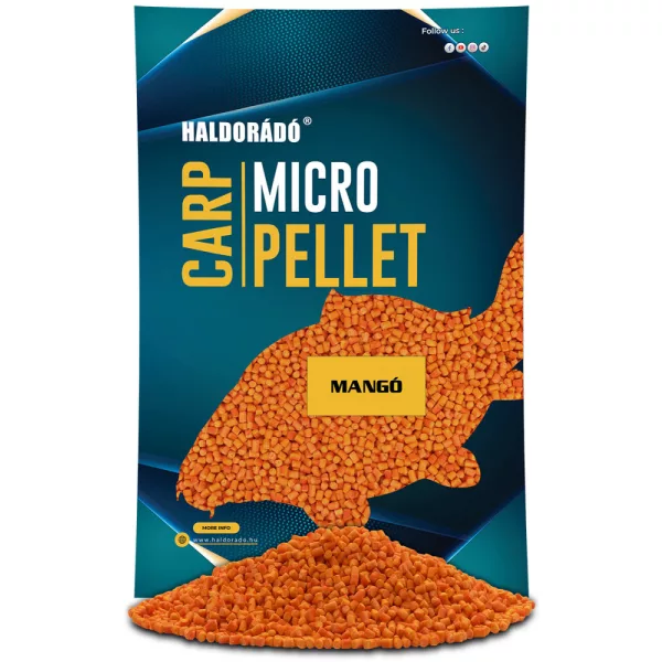 Haldorádó Carp Micro Pellet Mango 600gr 3mm Voerpellet