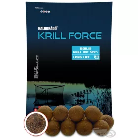   Haldorádó Krill Force Boilie Long Life 24mm Krill Hot Spicy Voer Boilie 700gr