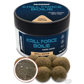   Haldorádó Krill Force Boilie Hard Hook Wafter 24, 30 mm Krill Natur Lokboilie 100gr