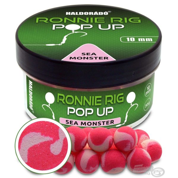 Haldorádó Ronnie Rig Pop Up Sea Monster 10mm Aas Boilie 30gr