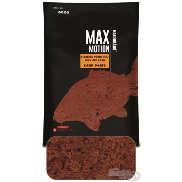 Haldorádó Max Motion Carp Paste Kruidige Rode Lever Pasta 600gr