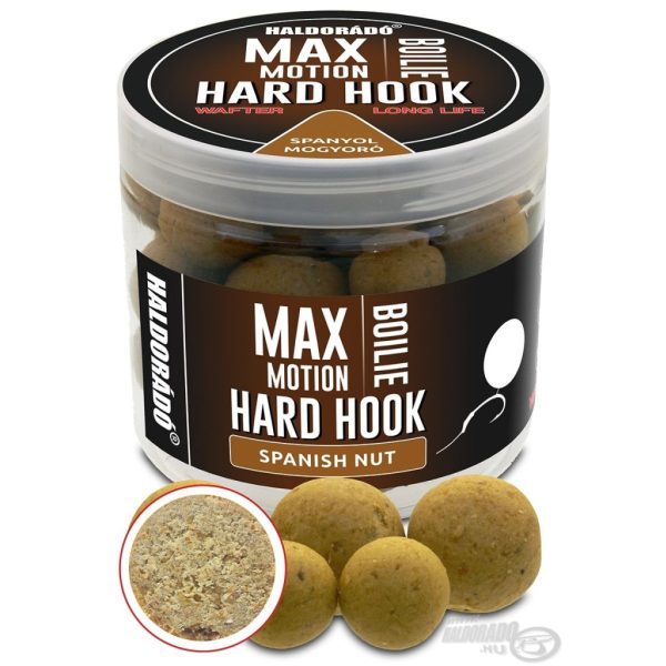 Haldorádó Max Motion Boilie Hard Hook Wafter 16, 20mm Spaanse Pinda Aas Boilie 100gr