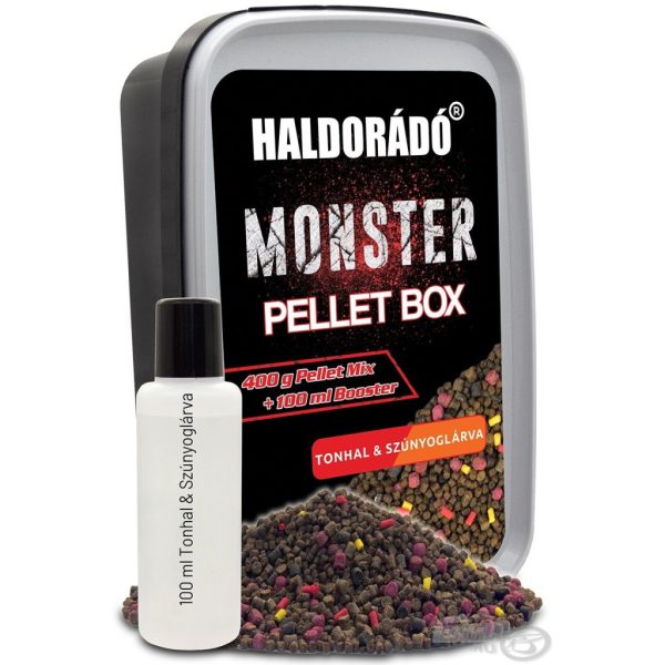 Haldorádó Monster Pellet Box Tonijn-Muggenlarf 400gr
