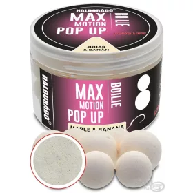   Haldorádó Max Motion Boilie Pop Up 16, 20mm Esdoorn-Banaan Aas Boilie 50gr