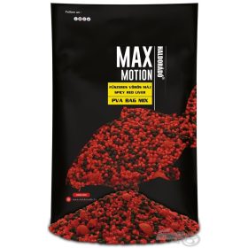 Haldorádó Max Motion PVA Bag Mix Pittige Rode Lever 600gr