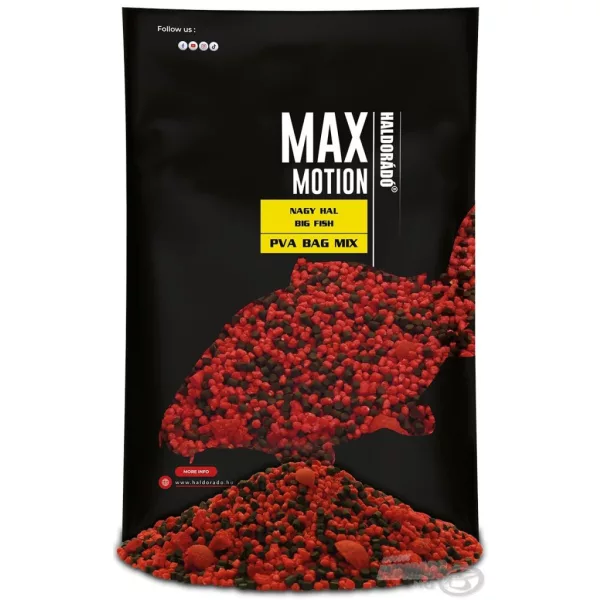 Haldorádó Max Motion PVA Bag Mix Grote Vis 600gr